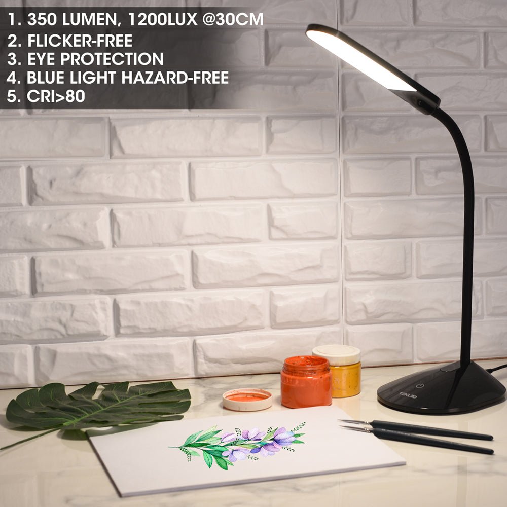 Desk deals lamp gooseneck