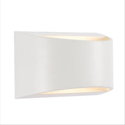 Main image of Flat White Aluminium LED Wall Light 5W Warm White