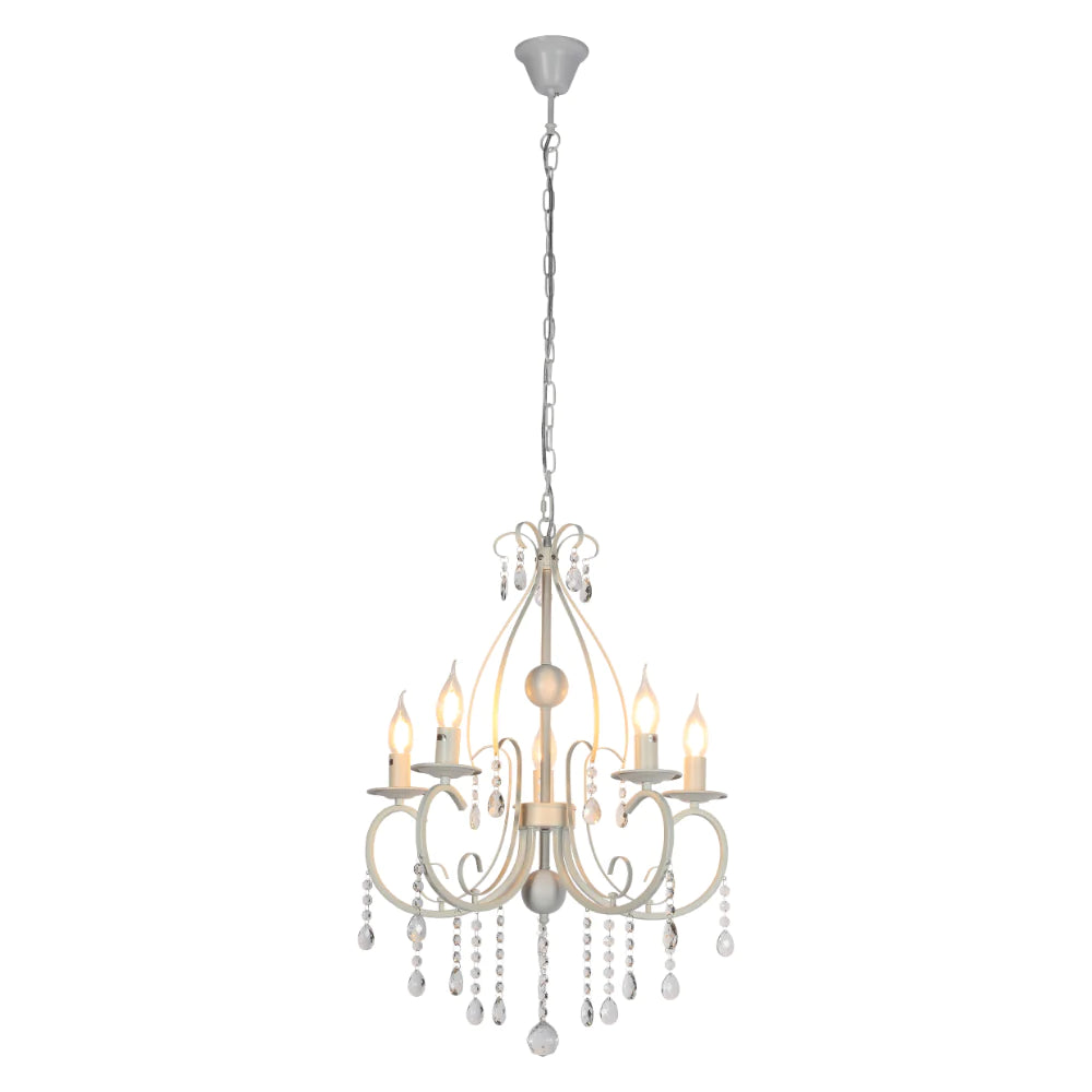 Main image of Gallardos Minimal Chandelier Ceiling Light with Crystal Beads | TEKLED 152-171802
