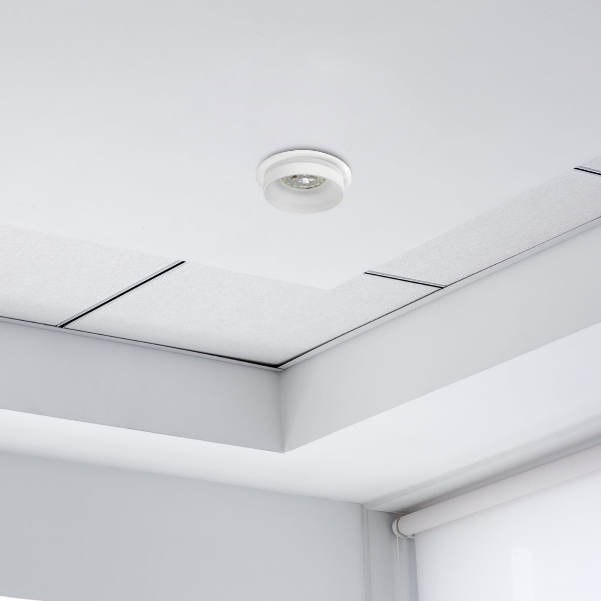 Usage of GU10 Recessed Aluminium Downlight - Dual-Tone Acrylic with Color Matched Trim 143-04043