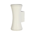 Main image of Hourglass Up Down Aluminium Outdoor Wall Light GU10 182-03409