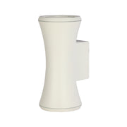 Main image of Hourglass Up Down Aluminium Outdoor Wall Light GU10 182-03409