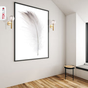 More interior usage of Striped Glass Gold Metal Wall Light with G9 Fitting | TEKLED 151-19722