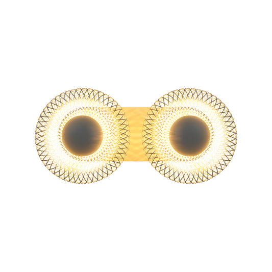Main image of Industrial Chic Halo Wall Sconce Light 151-19978
