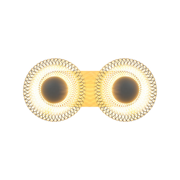 Main image of Industrial Chic Halo Wall Sconce Light 151-19978