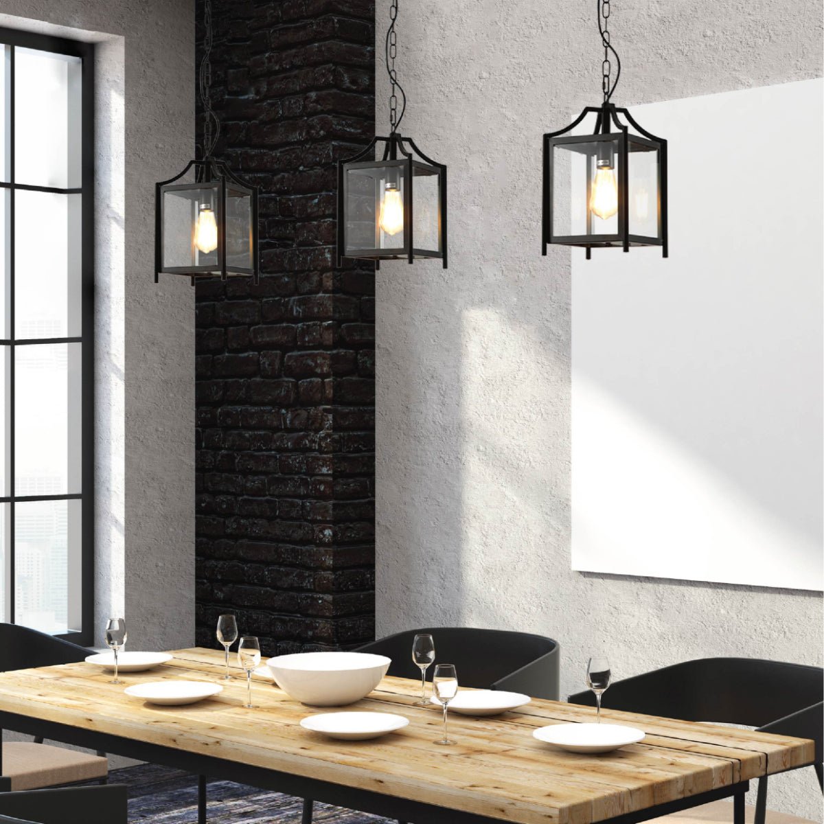 Lantern mini deals pendant light