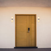 Usage of Lux Vintage Classic Up Down Outdoor Wall Light IP54 White 182-03424