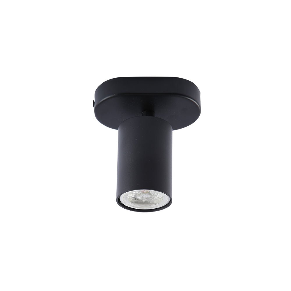 Main image of 1-way Spotlight Black with GU10 Fitting | TEKLED 172-03028