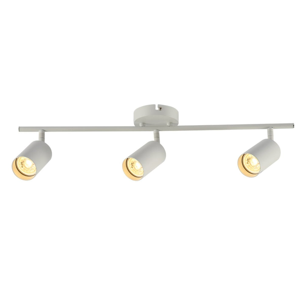 Rotatable Cylinder Rod GU10 Spotlight 1 2 3 4 Lamp Black or White ...