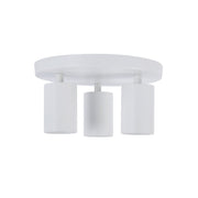 Main image of 3-way Spotlight White Round Canopy with GU10 Fitting | TEKLED 172-03044