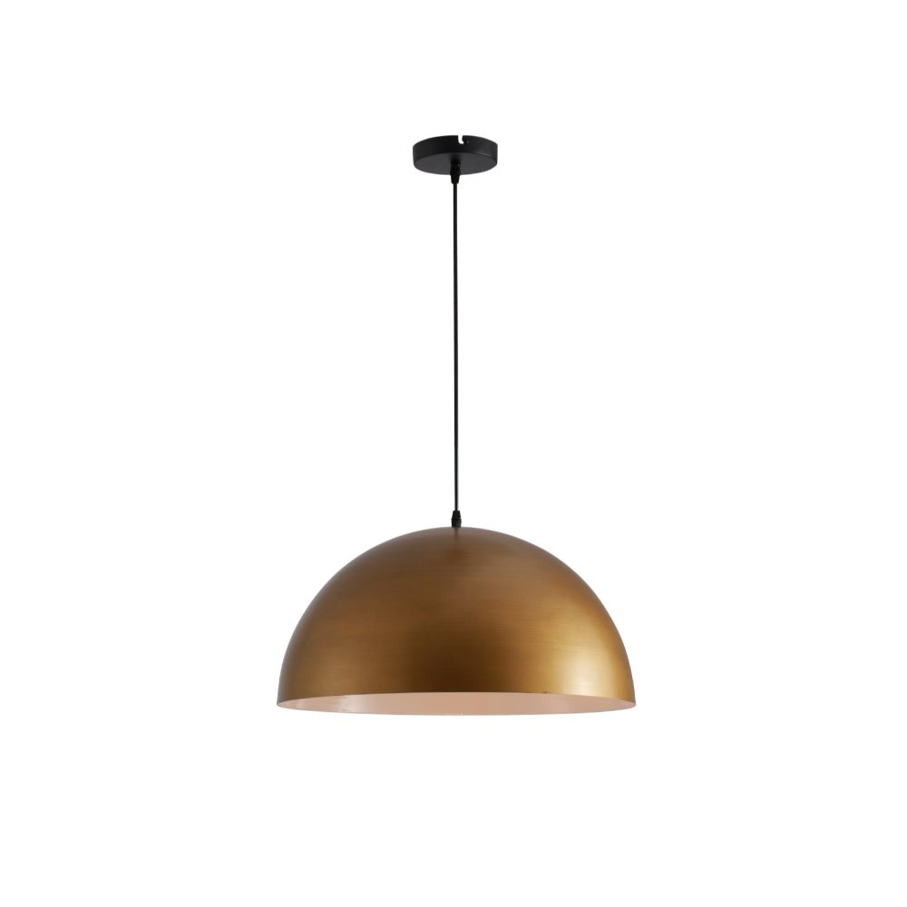main image of diameter with 500 mm Antique Brass Finish dome Metal Pendant Ceiling Light E27 Fitting 150-17925