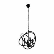 Main image of Black 3 Circle Pendant Light with 4xE27 Fitting | TEKLED 158-17582