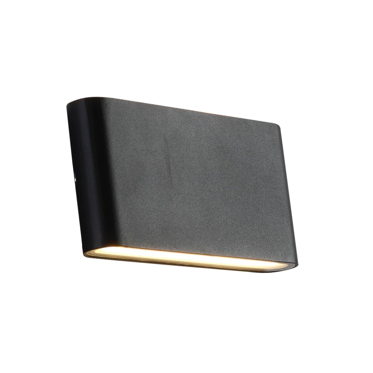 Rectangular Cuboid Led Black Slim Cuboid Up Down Outdoor Modern LED Wall Washer Light | TEKLED