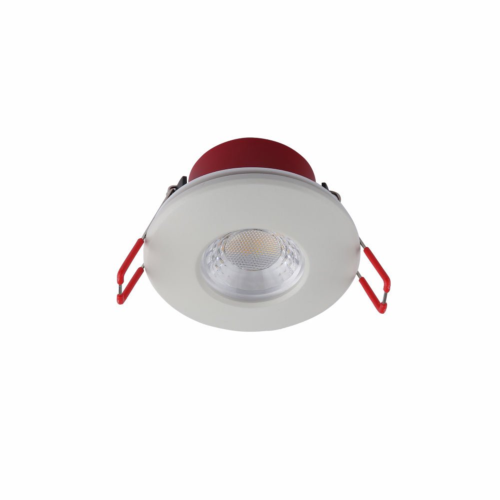 Main image of Fire Rated Waterproof IP65 Dimmable CCT Change 500 Lm Downlight White | TEKLED 143-03750