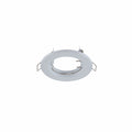 Main image of Fixed Pressed Steel Downlight White IP20 with GU10 Fitting | TEKLED 143-03736