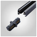 Main image of Connector for Track for 2 Conductor Tracklight adaptors I - straight Black 175-15232