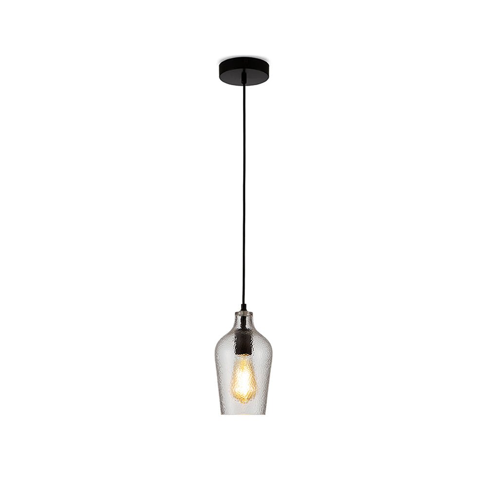 Clear frosted glass schoolhouse pendant light s with e27 main
