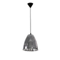 Main image of Jupiter Chrome Cone Glass Pendant Ceiling Light with E27 Fitting | TEKLED 158-19772