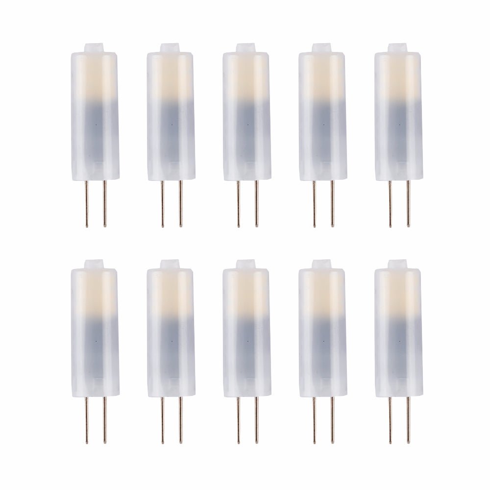 Main image of LED Capsule Bulb G4 Snap Fix 1.5W 140lm 6000K Cool Daylight Pack of 10 | TEKLED 526-0109092
