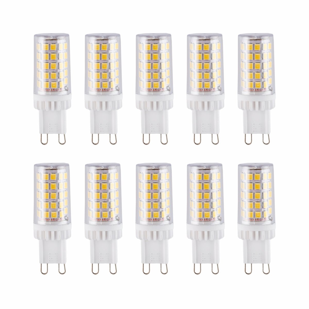 Main image of LED Capsule Bulb G9 Snap Fix 4.8W 500lm 6000K Cool Daylight Pack of 10 | TEKLED 526-010954
