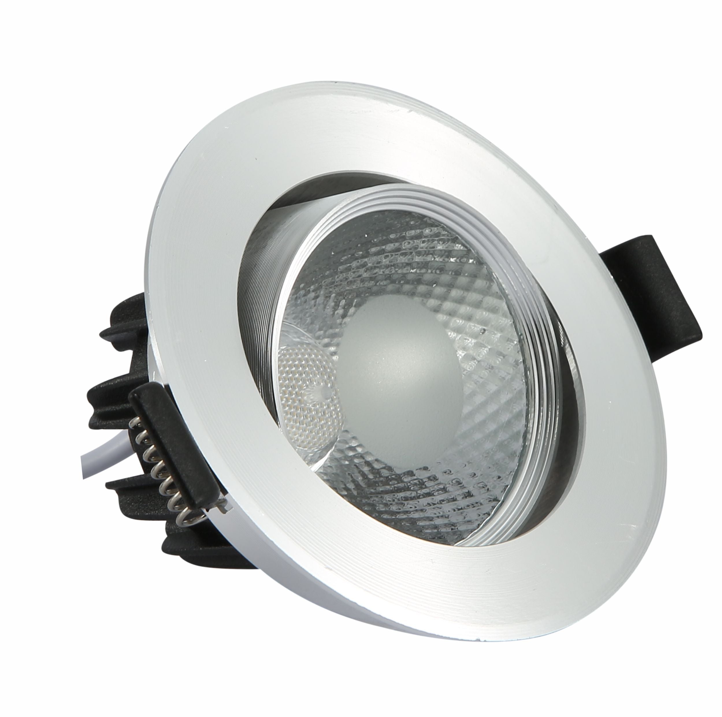 Main image of LED COB Recessed Downlight 5W Cool White 4000K Chrome | TEKLED 145-03078