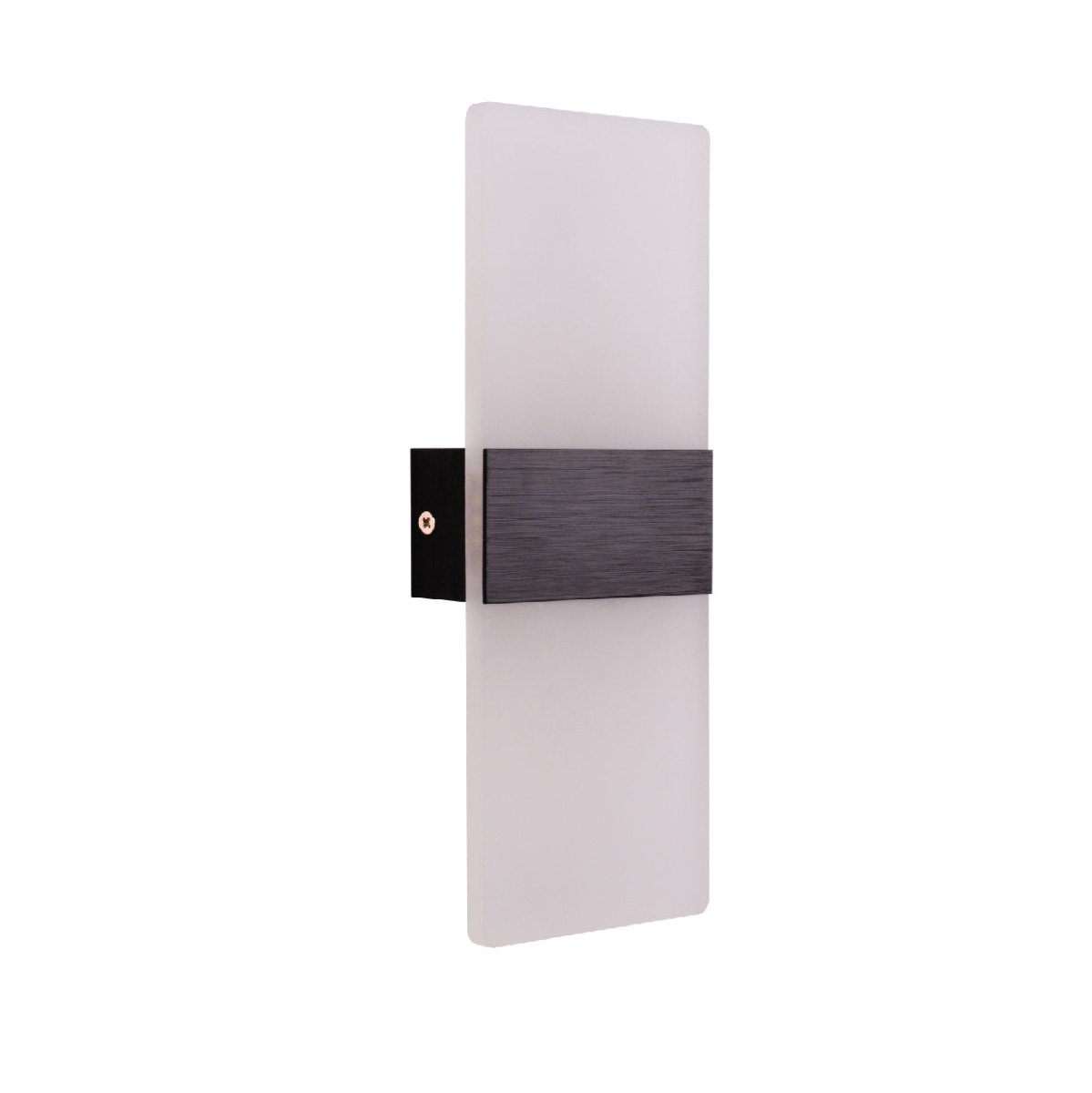 Main image of LED Dark Wood Metal Acrylic Wall Light 4W Cool White 4000K | TEKLED 151-19622