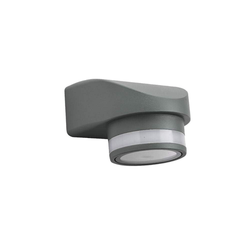 Main image of LED Diecast Aluminium One Direction Wall Lamp 7W 4000K Cool White IP54 Black | TEKLED 182-03362