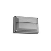 Main image of LED Diecast Aluminium Rectangle Half Wall Lamp 20W Cool White 4000K IP54 Grey | TEKLED 182-03359