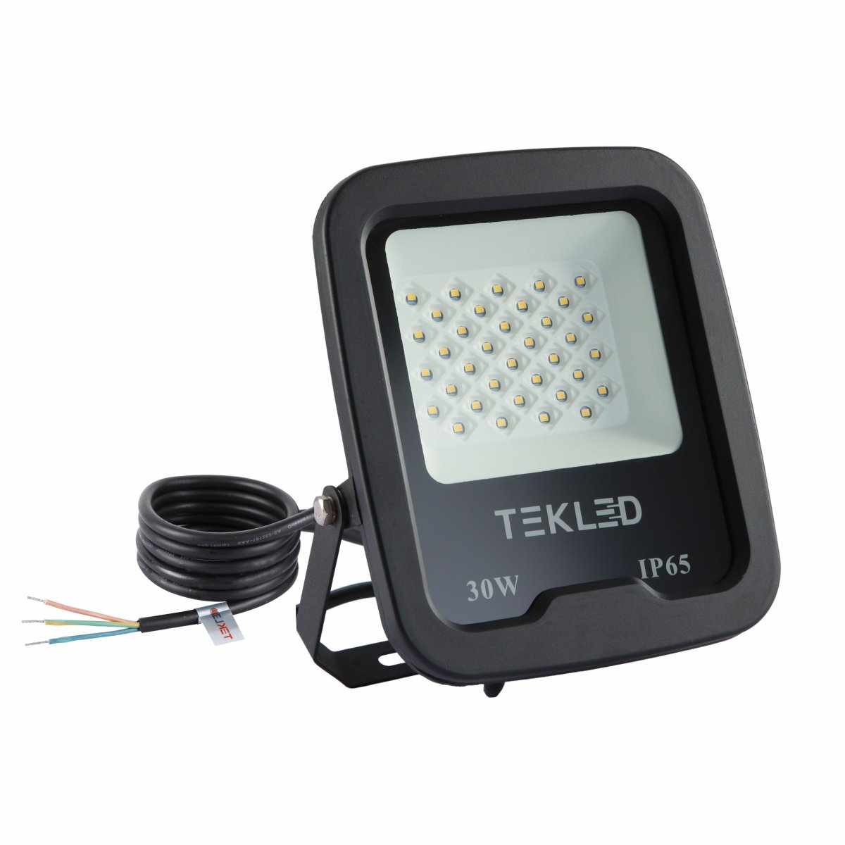 Main image of LED Floodlight SMD 3030 Uk 30W Cool White 4000K IP65 | TEKLED 224-03278
