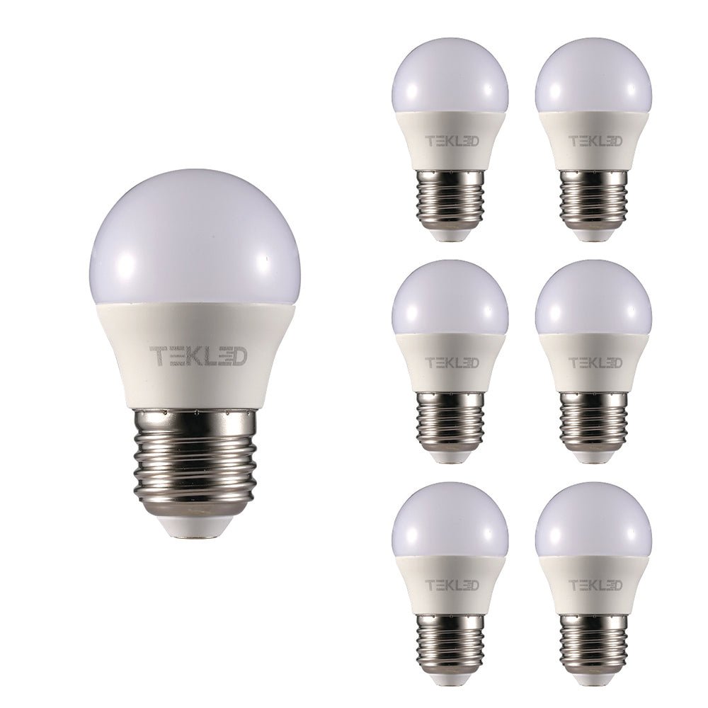 Main image of ursa led golf ball bulb g45 e27 edison screw 5w 2700k warm white pack of 6