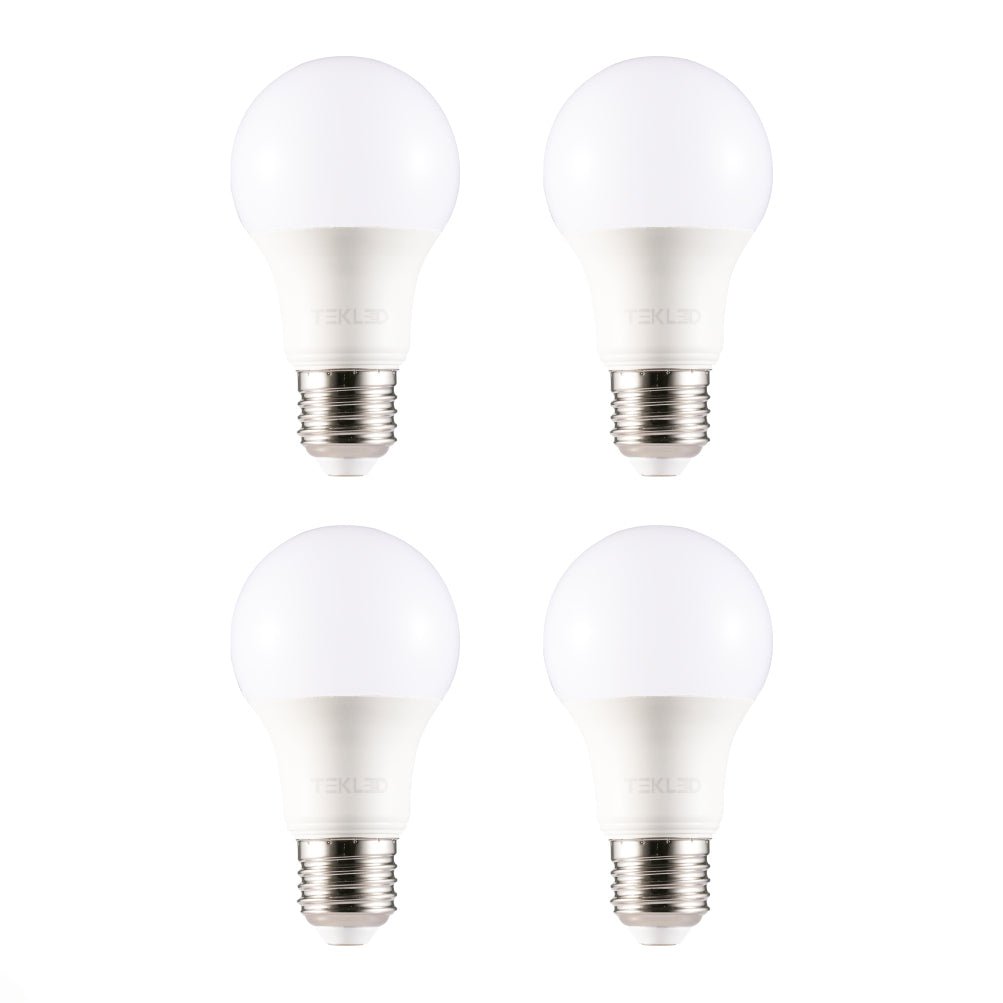 Main photo of dimmable 7w 10w 12w a60 gls edison screw led light bulb pack of 4 warm white or cool white