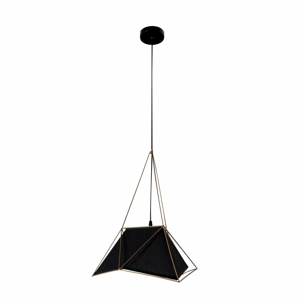 Main image of Murcielago Black Metal Pendant Light with E27 Fitting | TEKLED 159-17378