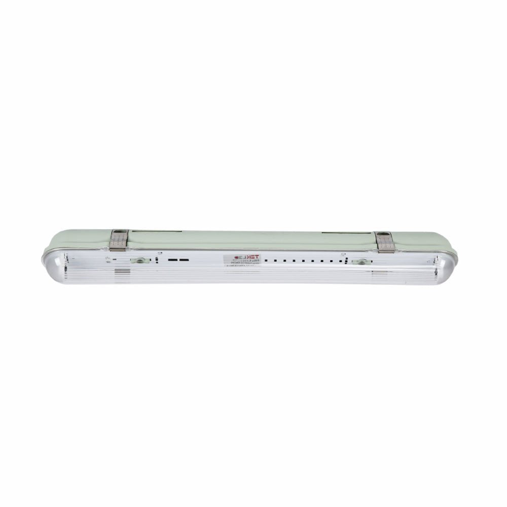 Main image of Tri-Proof Anti Corrosive Batten Light Fitting For 2ft LED T8 Tube IP65 1X9W 2x9W 660mm ABS Body PC Cover | TEKLED 167-03300