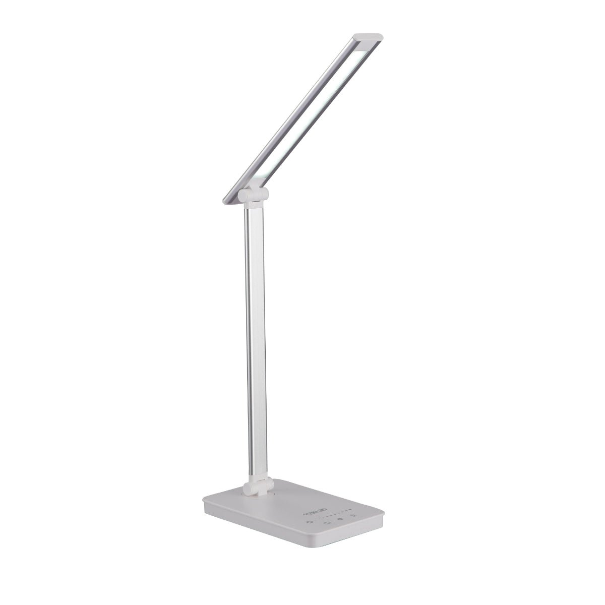 Main image of Zingo Silver Desk Light Dimmable and Colour Modes | TEKLED 130-03616