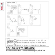 User manual for Sunflower Wall Lamp Matt Black Clear Glass E27