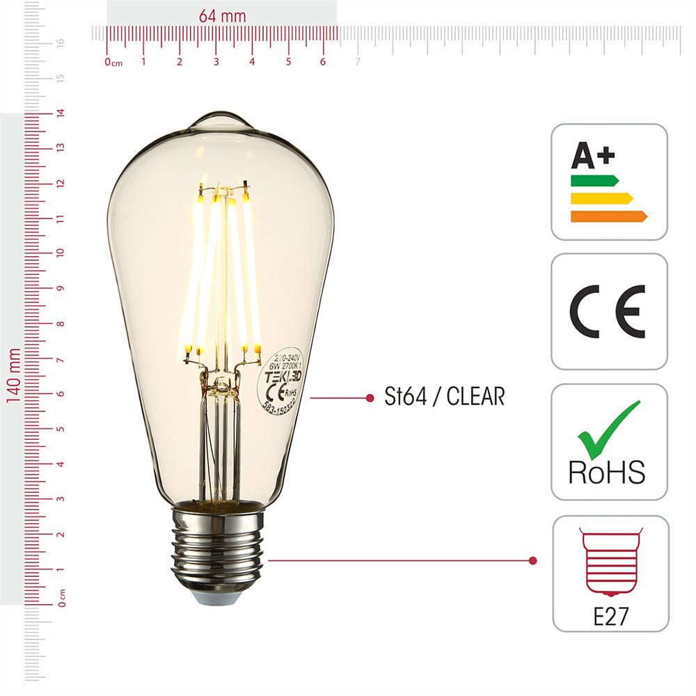 Led edison bulb deals 2700k