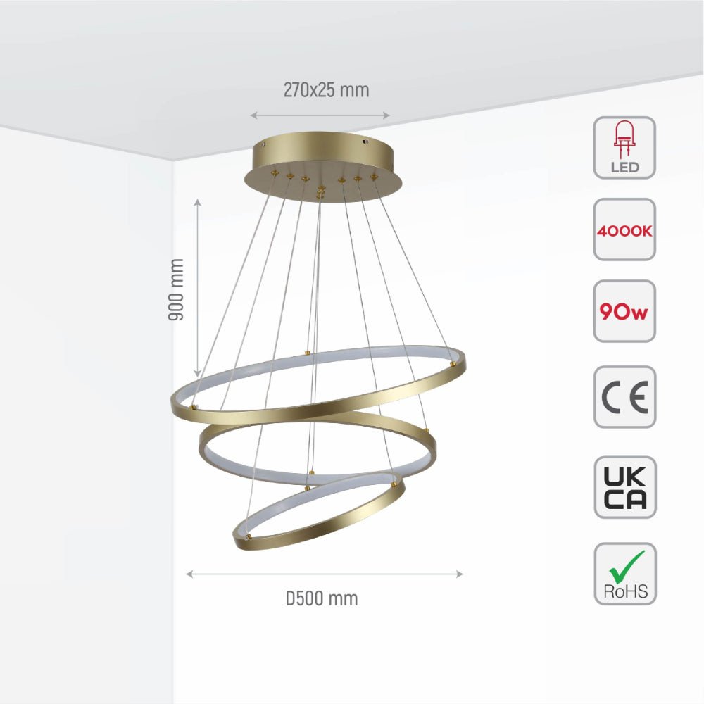 4000k shop ceiling light