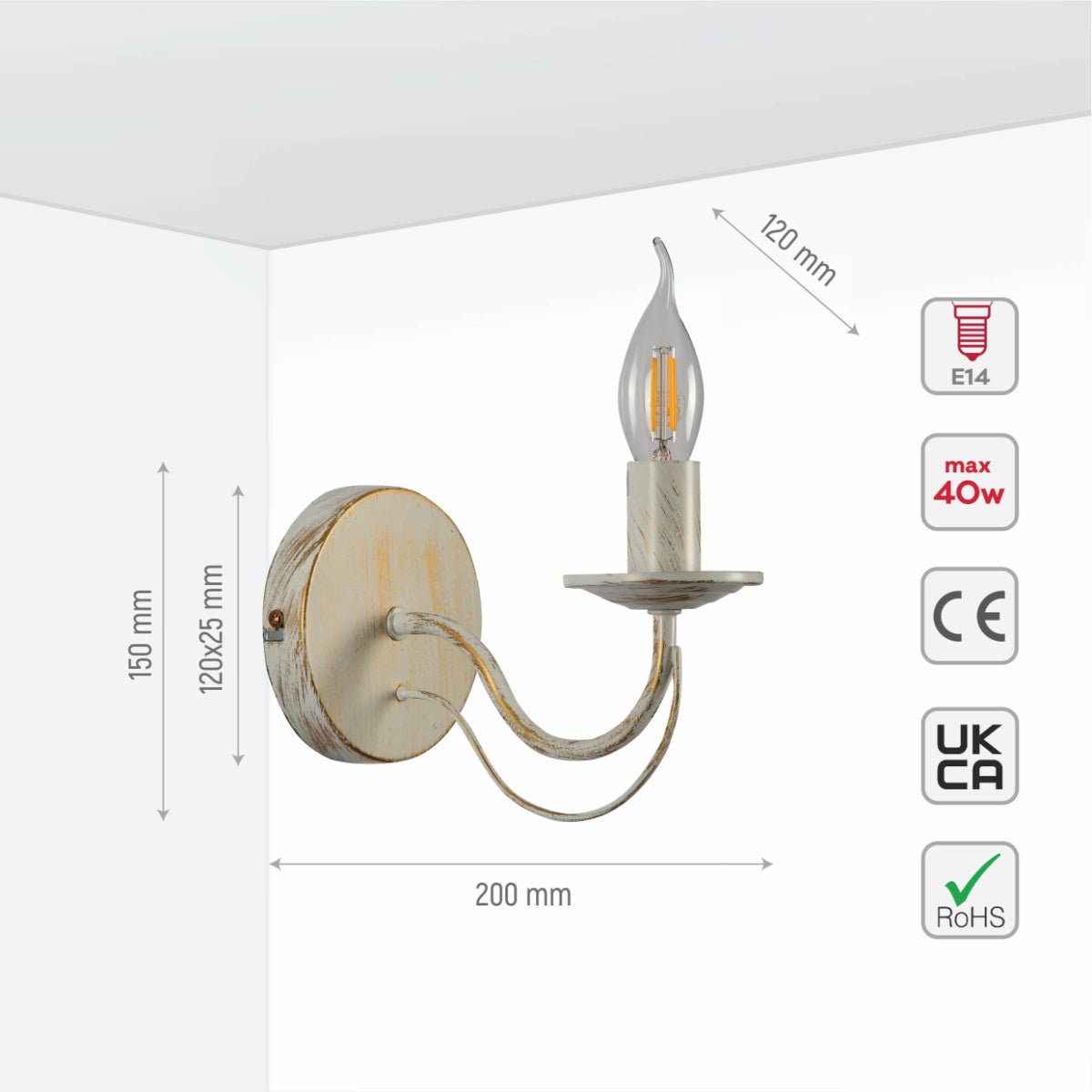 E14 light deals fittings