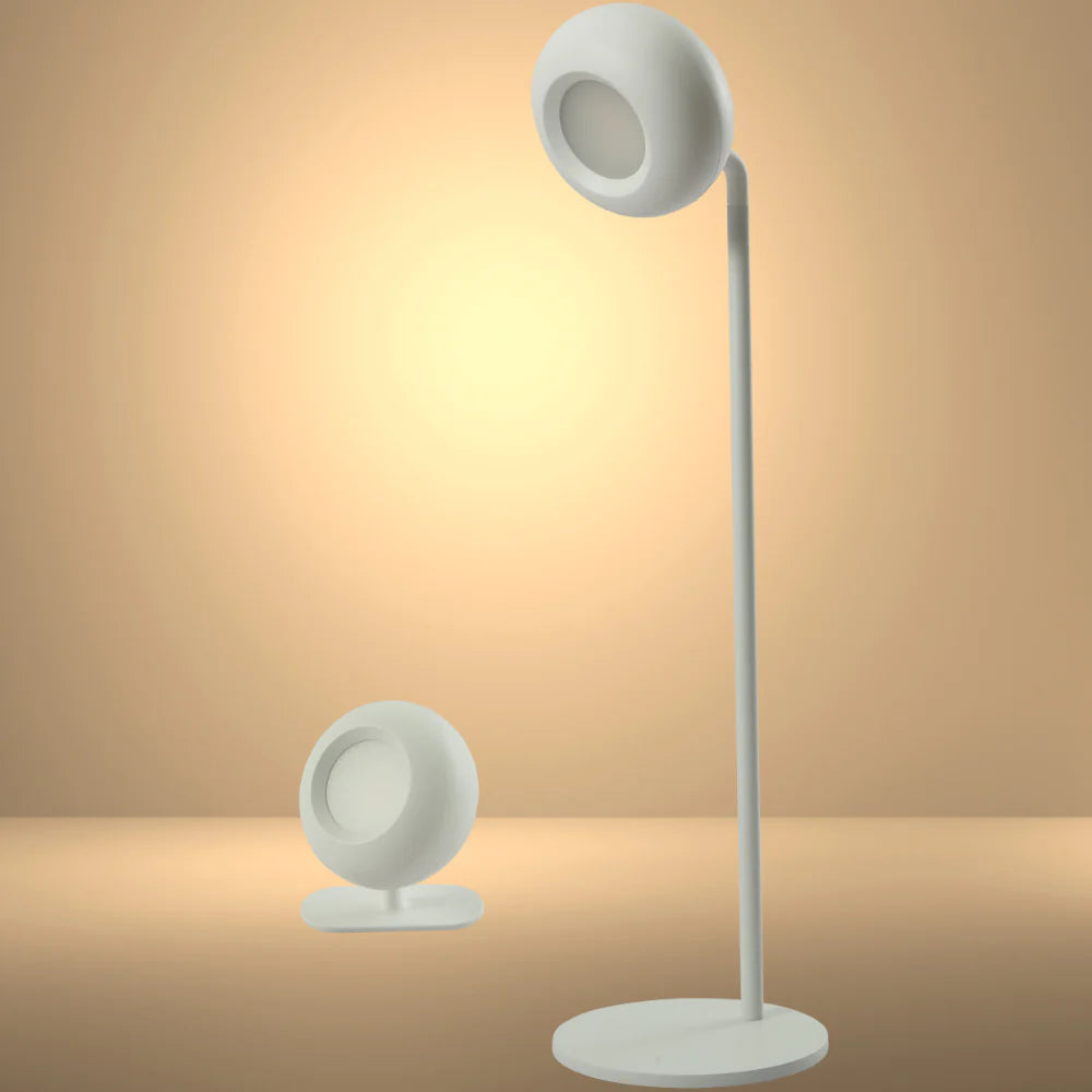 Main image of Modern Minimalist Bedside Detachable LED Desk Lamp Rechargeable Portable White TEKLED | TEKLED 130-03755