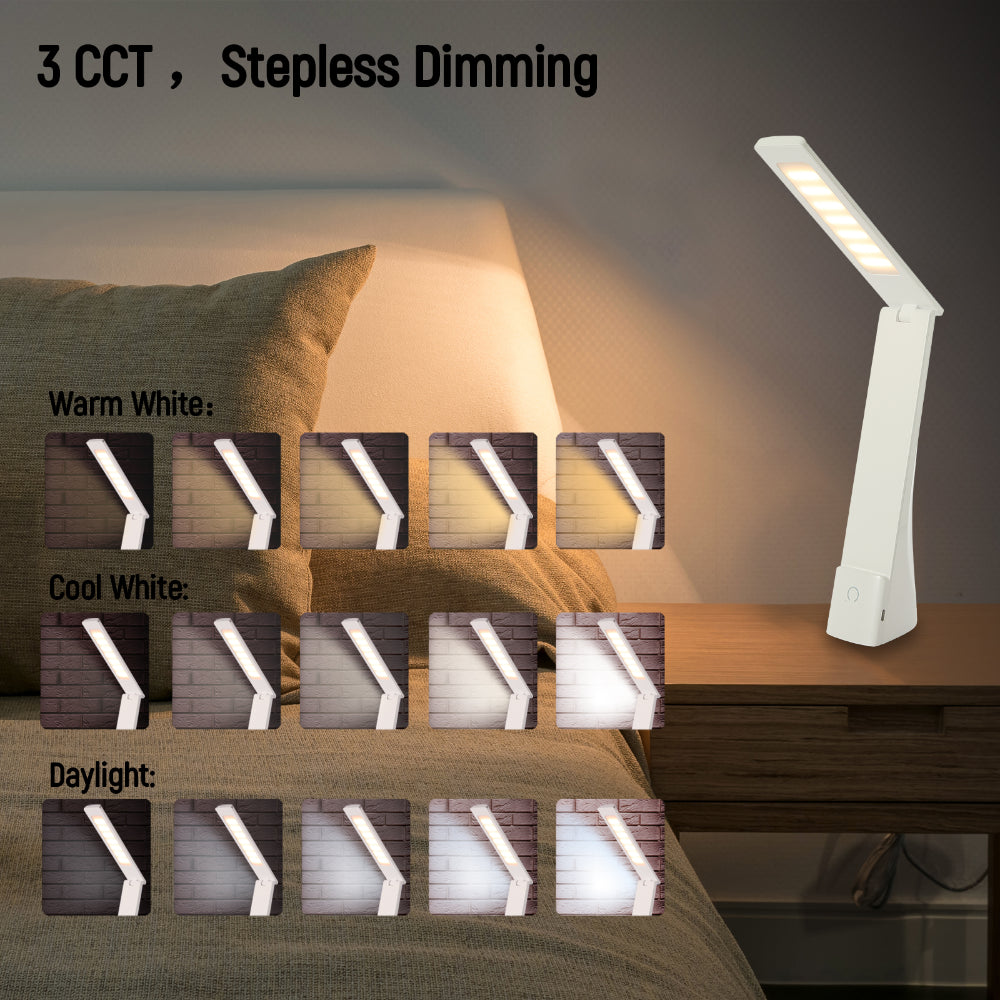 Details of Modern Minimalist Bedside Folding LED Desk Lamp | TEKLED 130-03753