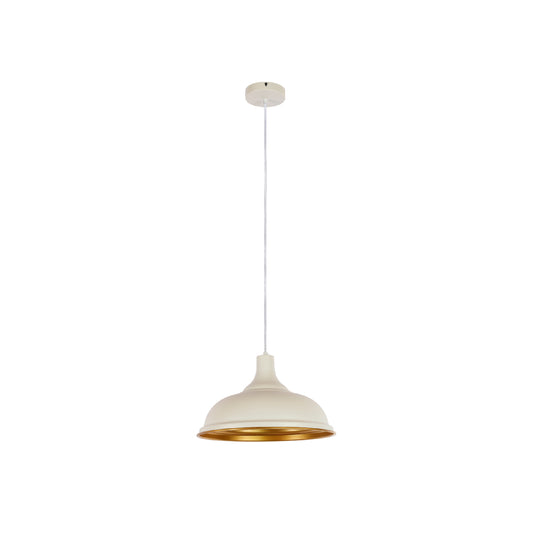 Main image of Modern Step Pendant Light - 38cm Metal Shade in Varied Hues 150-19058
