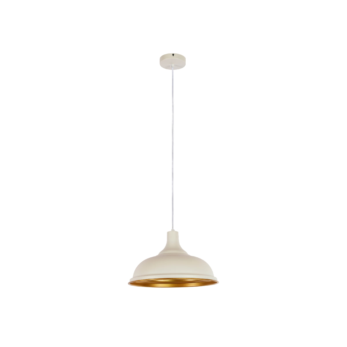 Main image of Modern Step Pendant Light - 38cm Metal Shade in Varied Hues 150-19058