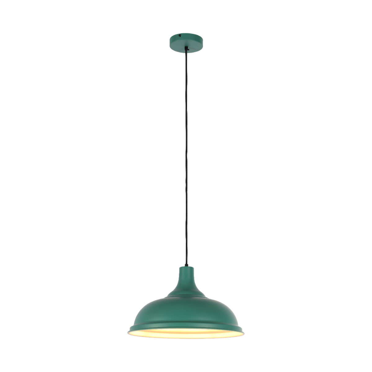 Main image of Modern Step Pendant Light - 38cm Metal Shade in Varied Hues 150-19062