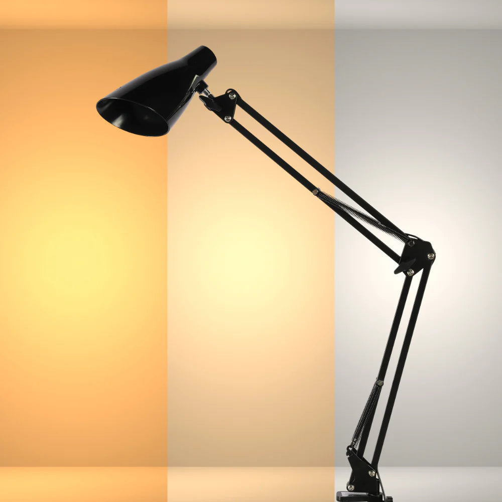 Main image of TEKLED Modern Swing Arm LED Desk Lamp-7W Dimmable 3 CCT Options | TEKLED 130-03766