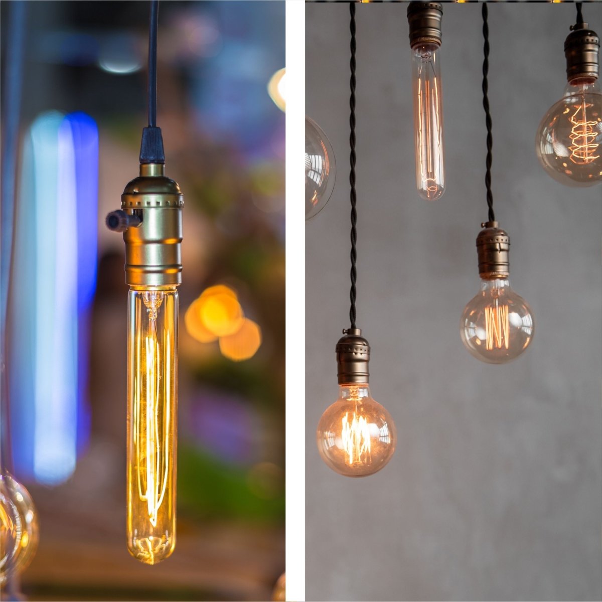 More usage for LED Dimmable Filament Bulb T30 Tubular E27 Edison Screw 4W 240lm 300mm Warm White 2400K Amber Pack of 4 | TEKLED 583-150585