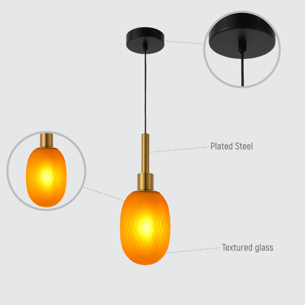 Beautiful view of Ellipsoid Pendant Lighting Ideas