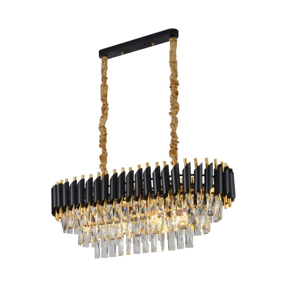 Black online orbit chandelier