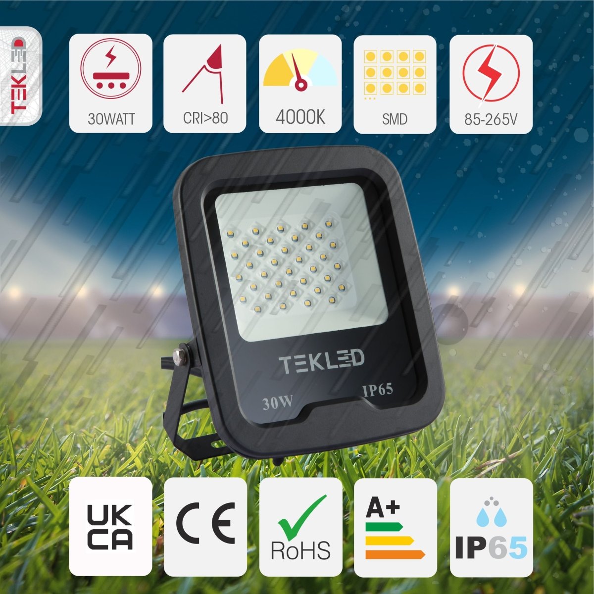 Luker deals flood light