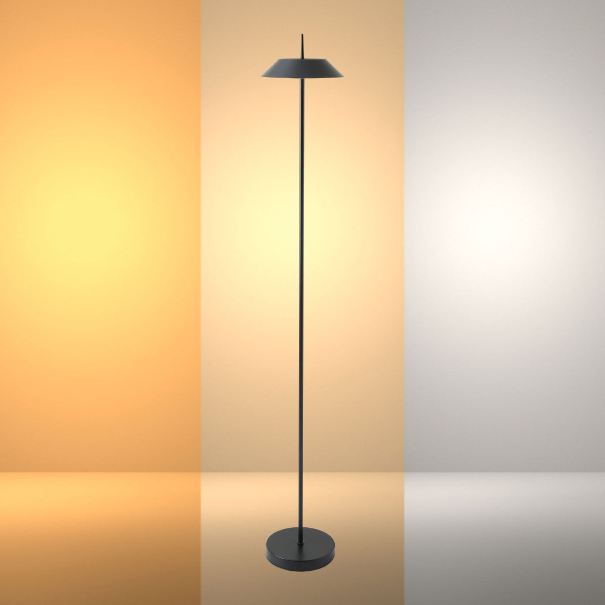 Main image of Portable LED Floor Lamp with Dimmable CCT - Sleek Design