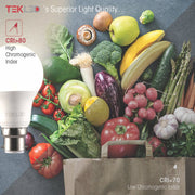 Light quality specs of leo led gls bulb a60 dimmable b22 bayonet cap 7w 4000k cool white pack of 2